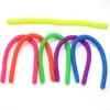 Sensoriska leksaker Stress Relief Toys Noodle Rope Soft Elastic Rope Miljö Skydd Material Nudel Toy H26oisl4786322