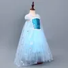 Изысканная девушка детская одежда новая летняя принцесса элегантный с коротким рукавом блестящие сетки лоскутное высококачественное платье косплей принцессы b11