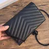 Designers Väskor Damhandväska Kedja Crossbody-väska Äkta läder Kohud Lyx Modedesigner Messenger Handväskor