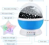 Light Star Night Light Light Nebula Star Projector 360 -градусный вращение 4 светодиодные лампочки 12 световых цветов изменяются с USB -кабельными романтическими подарками1118638