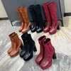 Botas de tornozelo de combate feminino