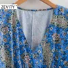 Kvinnor Vintage Totem Flower Print Shirt Klänning Lady Batwing Sleeve Casual Kimono Vestido Chic Elastic Waist Dresses DS4508 210420