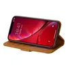 Phone Case Zipper Portfel na iPhone 12 Mini 11 Pro X XR XS Max 7 8 Plus Samsung Galaxy S20 Ultra Calfskin Texture PU Leather Flip Cover Case