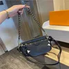 Women Crossbody Bag 3pc Letter Embossed Shoulder Bags Designer Fashion Handbag High Quality Multicolors Handbags