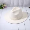 vit panama hattar för män