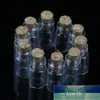 10 шт. / Лот 0,5 мл 18x10 мм Мини Стеклянная бутылка флакон с пробковой пробкой для хранения подвеска заводской цена экспертное обеспечение качество дизайна новейший стиль оригинальный статус