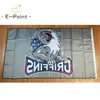 AHL Grand Rapids Griffins Flagga 3*5 fot (90cm*150cm) Polyester Bannerdekoration flygande hem trädgård Festliga presenter