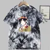 Hori San to Miyamura Kun Hot Anime Short Sleeve Round Neck Tie Dye Casual T-shirt Y0809