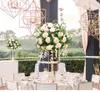 100cm DIY casamento artificial rosa flor linha arranjo de parede material de casamento arco arco pano de fundo t palco decoração