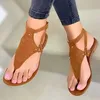 Sandálias femininas macias sandálias planas sapatos de verão mulher 2021 novas sandálias de verão femininas flip flop plus size 43 elegante chaussure femme y0721