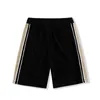 Summer Man Shorts with Geometric Letter Fashion Casual Short Pants Elastic Waist Mens Sports Cothings