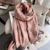 Nowy prezent 2021 Moda Zima Unisex Top 100% Cashmere Scarf Dla Mężczyzn Kobiety High End Projektant Bardzo Classic Classic Check Big Plaid Szale i Szaliki Męskie Szaliki Damskie 5aaa