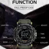 Smael Topmerk Luxe Mens Horloges Mode Casual Sports Quartz Horloge Mannen Waterdicht Military Digital Horloge Relogio Masculino G1022