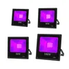 365NM UV Light Floodlights Blacklight High Power 30W 50W 80W 100W LED Floodlight Waterproof IP65 for Party Supplies