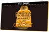LD6697 Christain Brothers Brandy Bar grabado 3D señal de luz LED venta al por mayor y al por menor