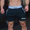 Mens cotton shorts 2018 New Casual Fashion Gyms Fitness Bodybuilding short pants Male Jogger Knee Length Drawstring Sweatpants H1210