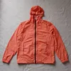 Hooded Jacket Fashional Höst Vinter Mens Jackor Light Fashion Designer Sweater Blå / Svart / Orange / Sky Blue 4 Färger S-3XL # 43831