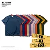 Extfine 100% Combed Cotton Short Sleeve T-shirt Men 2021 Summer Casual Tshirt Women Basic Harajuku Soft T Shirt Tops Tee Y0809