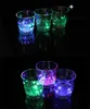 Nowość oświetlenie LED Whisky S Glass Cup Flashing Beer Bar Aktywność Wedding Club Dekoracja domu dla Glow Party Supplies1009381