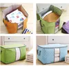 Quilt Storages Bag Portable Organizer Non Woven Clothing Pouch Holder Blanket Pillow Under bed clothes Storage Bags T9I001230