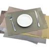 30 * 45 CM Kaymaz Ve Isı Yalıtım PVC Placemat Yemek Masası için Kaymaz Masa Mat Mutfak Aksesuarları Mat Pad İçecek Şarap RRD11988