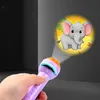 LED Effect Lights 72 Patterns Baby Sleeping Story Book Flashlight Projector Torch Lamp Toy Early Education for Kid Holiday Birthday Xmas Gift Light Up Toys