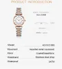 Mulheres ES Brand Luxo Homens Moda À Prova D 'Água Genebra Gold Ladies Assista Feminino Quartz Clock Hour Relogio Feminino