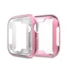 TPU Full Cover Ultra Thin Soft Housses de protection Placage Covers Protector Anti-rayures Antichoc pour Apple Watch Series 76543 Case 41 45mm