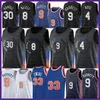 RJ Barrett Kemba Walker Basketball Jersey 4 30 9 8 Derrick Julius Erkek Gömlek Gül Randle Patrick Ewing Vintage Asla Uyumalar Formalar S-XXL 33