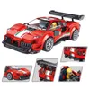 346PCS Speed ​​Champions Creator MOC Super Sports Car RX7 Racing Vehicle Building Block Racer Bricks DIY Toys for Chilidren Q0624