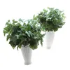 Simulation Plantes Vertes 7 Têtes Effie Feuilles fleur accessoires pour Jungle Décoration Faux Verdure Plante Artificielle Arbre Feuille Jardin Décor À La Maison