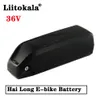 Liitokala-Electric Richcle Battery、36V、10AH、12AH、15AH、20AH、Hailong、18650、高出力リチウム電池