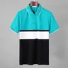 21SS Calssic Mens Polo Рубашки для перемычки дизайнерские футболки Summer Fashion Clothing Emelcodery Print Letters Busines