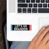 100st-pack Let's Go Brandon Stickers Pack FJB Pack Meme American USA FJB Vinyl Decals 3Inch Laptop Phone Computer Helmet Wat172k