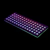 ID75 75 Keys Ortholinear Layout QMK anodiserad Aluminium Case Plate -Swappable Hot Swap Type C PCB Mekanisk Keyboard Kit