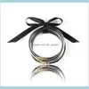 Armband verkaufen 5 Stück Allwetter-Armreifen gefüllt Sile Bowknot Jelly Sommer H5B02 Charm-Armbänder Pe0Fi