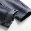 Män Skinny Jeans Fashion Cool Märke Ripped Hole Stor Storlek Jean Man Män Ny Design Casual Jean Homme Slim Rak Ben X0621