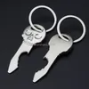 Metal Skull Beer Bottle Opener Key Ring Hallowmas Metal Keys Summer Bottles Cap Lifter Keychain Hangs Fashion Jewelry Will and Sandy