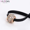 Xuping Synthetic Cubic Zirconia Korte Paragraaf Vrouwen Ketting Rose Gold Coloe Geplated Sieraden Geschenken 44264