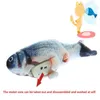 Cat Toys LXX30CM Toy Simulation Fish Mint USB Laddning Silver Arowana2228305