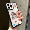 新しいデザイナーケース3 Iphone 13 12 11 PRO MAX XR 6 7 8品質バックカバーケース女の子と女性