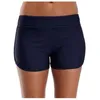 Herrbadkl￤der kvinnor sexiga mesh spets bikini baddar byxor svart h￶g midja shorts botten baddr￤kt baddr￤kt damer bandage