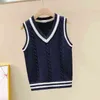 14 anni Autunno Bambini Pullover con scollo a V Cappotto Ragazzi Ragazze Uniformi scolastiche Stile College Cotone Swearter Adolescenti Gilet Gilet 211104