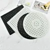 Mats Pads Quick Drain Kitchen Table Anti Slip Soft Gummi Sink Mat Torka Rätter Värme Isolering Protector Multifunktionellt Badrum Hem