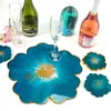 Mats Pads 4PCS / Set Flower Silicone Forms Resin Casting Mat Mold DIY gör verktyg 91AD