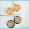 Chaînes Colliers Pendentifs Jewelrychains Zavorohin peut mettre Po médaillon pendentif collier ouvrable grande horloge forme ronde boîte tour de cou cadre bijou