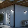 Wakyme 12 W LED Wall Luzes Ao Ar Livre Lâmpada De Parede À Prova D 'Água Para Decoração De Jardim Aço Inoxidável Luz de Indução Luz 210724