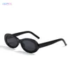 Sunglasses LIONLK Retro Oval Small Frame Women's Fashion Sun Glasses 2021 Round Shape Pink White Brown Black Tortoiseshell