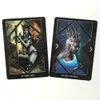 32 pièces Dark Mirror oracles cartes Deck Tarot famille fête jeu de société astrologie Divination destin jeux individuels