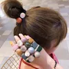 Sprzedaż Koreański Proste Scrunchie Kobiety Dziewczyny Elastyczne Włosy Gumki Akcesoria Krawat Lina Ring Holder Ozdoby Udebranie